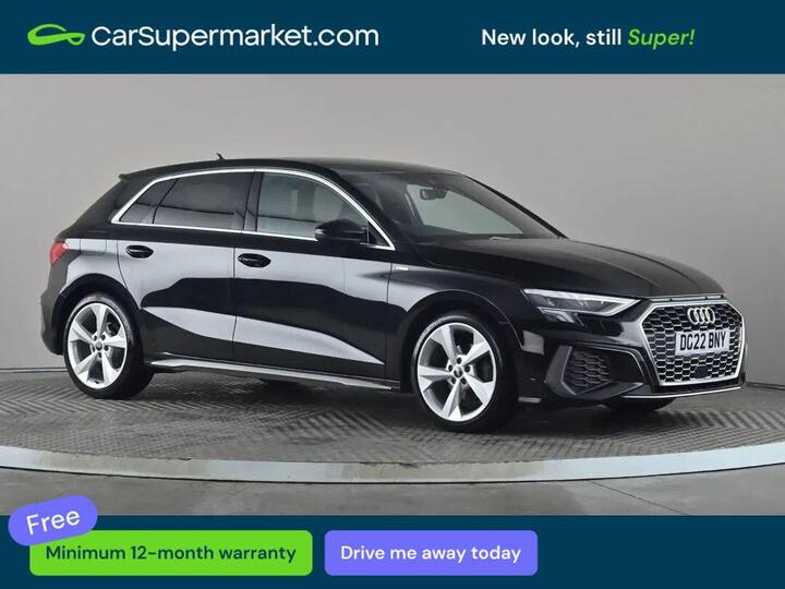 Audi A3 1.0 TFSI 30 S Line Sportback Euro 6 (s/s) 5dr