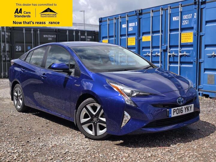 Toyota Prius 1.8 VVT-h Business Edition Plus CVT Euro 6 (s/s) 5dr (15in Alloy) Toyota Prius 1.8 VVT-h Business Edition Plus CVT Euro 6 (s/s) 5dr (15in Alloy)