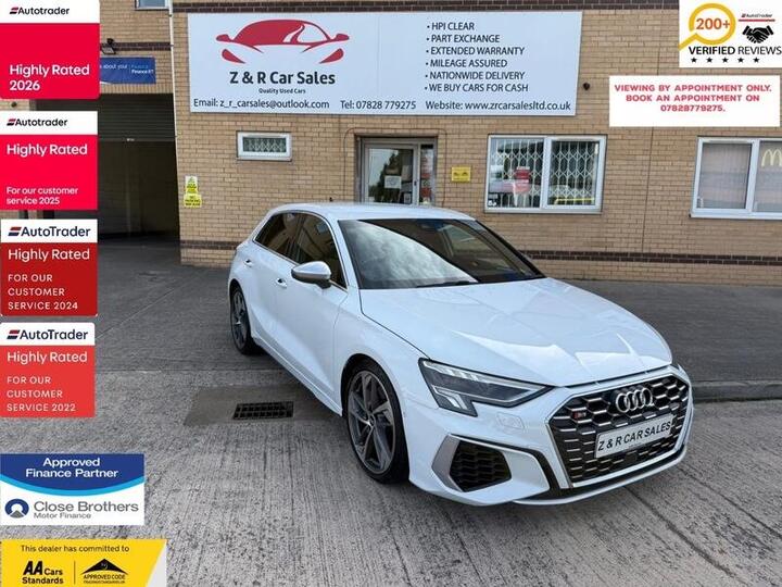 Audi A3 2.0 TFSI Sportback S Tronic Quattro Euro 6 (s/s) 5dr