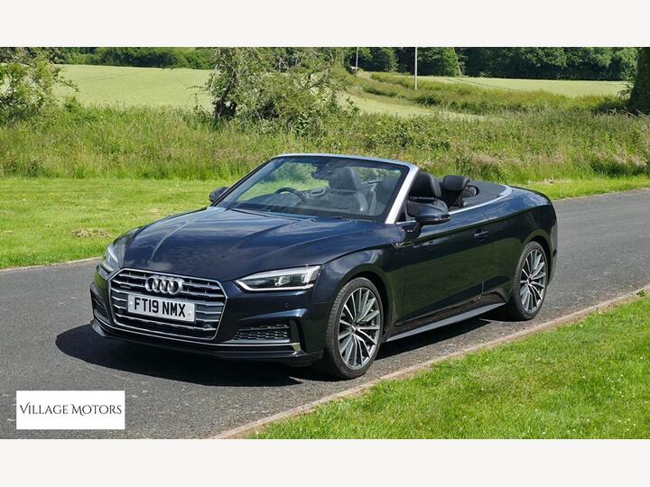 Audi A5 Cabriolet 2.0 TFSI 45 S Line S Tronic Quattro Euro 6 (s/s) 2dr