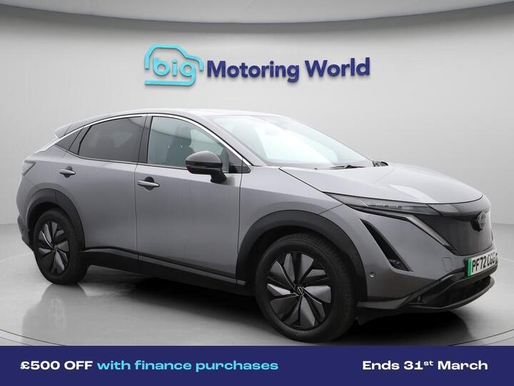 Nissan ARIYA 87kWh Evolve Auto 5dr 22kW Charger