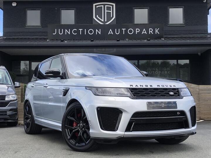 Land Rover Range Rover Sport 5.0 P575 V8 SVR Auto 4WD Euro 6 (s/s) 5dr Land Rover Range Rover Sport 5.0 P575 V8 SVR Auto 4WD Euro 6 (s/s) 5dr