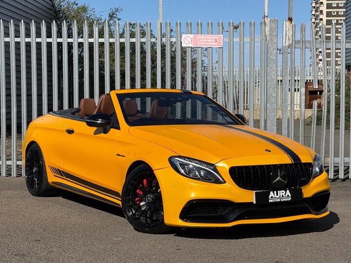 Mercedes-Benz C Class 4.0 C63 V8 BiTurbo AMG S Edition 1 Cabriolet SpdS MCT Euro 6 (s/s) 2dr