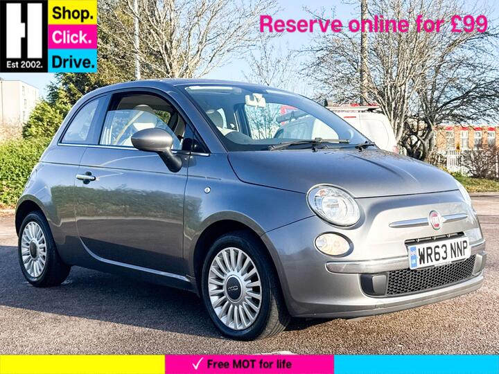 Fiat 500 1.2 Lounge Euro 6 (s/s) 3dr