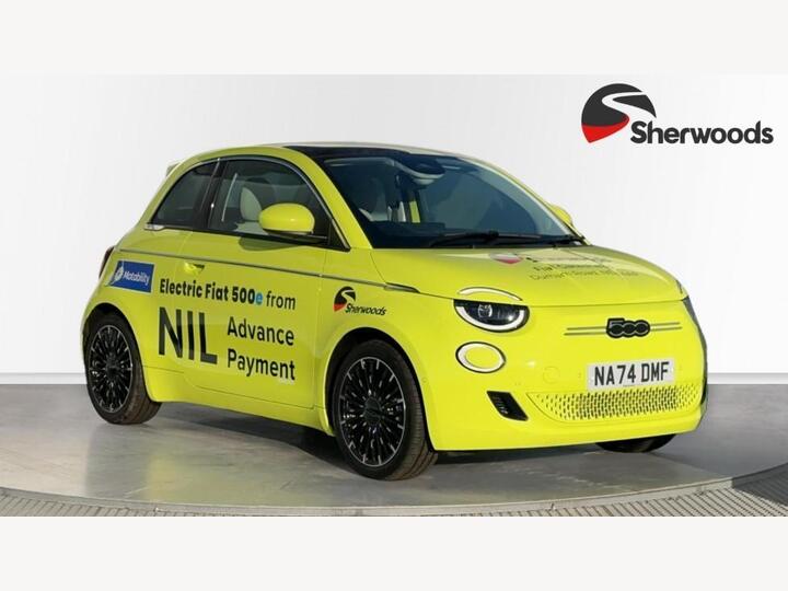 Fiat 500e 42kWh La Prima Auto 3dr