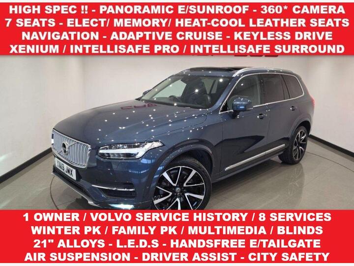 Volvo XC90 2.0 D5 PowerPulse Inscription Pro Auto 4WD Euro 6 (s/s) 5dr
