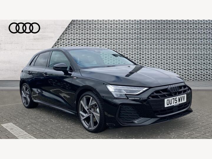 Audi A3 1.5 TFSI 35 Black Edition Sportback S Tronic Euro 6 (s/s) 5dr