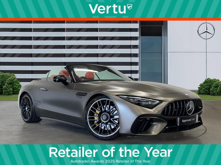 Mercedes-Benz SL 4.0 SL63 V8 BiTurbo AMG (Premium Plus) SpdS MCT 4MATIC+ Euro 6 (s/s) 2dr