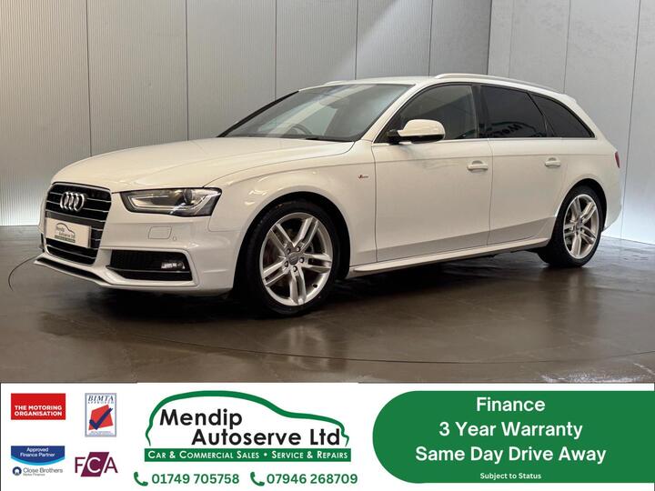 Audi A4 Avant 2.0 TFSI S Line Estate 5dr Petrol Multitronic Euro 5 (s/s) (211 Ps)