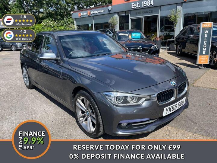 BMW 3 SERIES 2.0 320d Sport Auto Euro 6 (s/s) 4dr