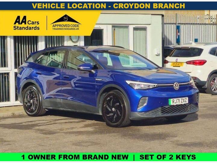 Volkswagen ID.4 Pro Performance 77kWh Life Auto 5dr Volkswagen ID.4 Pro Performance 77kWh Life Auto 5dr