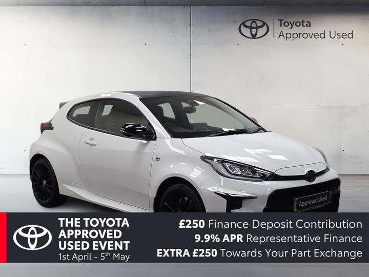 Toyota GR Yaris 1.6 Turbocharged  Manual GR-FOUR 4WD 1.6T GR AWD Euro 6 3dr