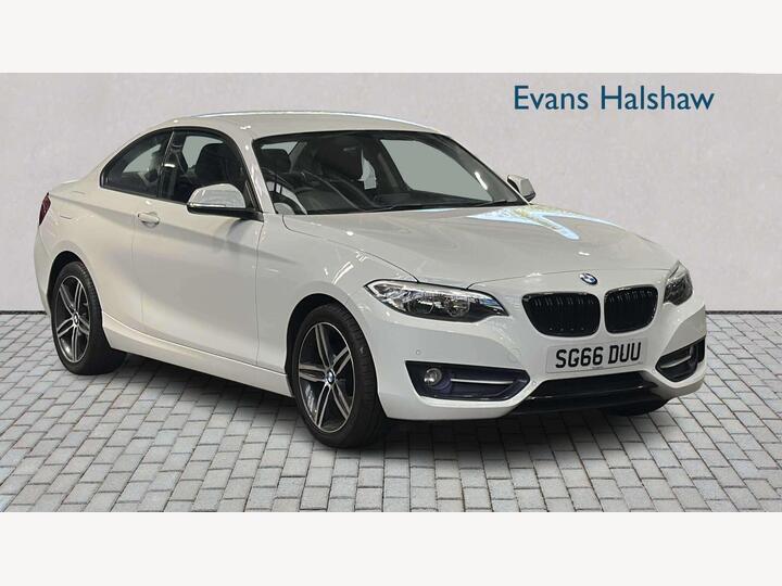 BMW 2 Series Diesel Coupe 2.0 218d Sport Euro 6 (s/s) 2dr