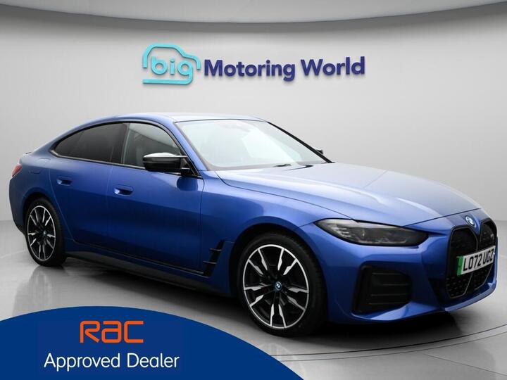 BMW I4 M50 83.9kWh Gran Coupe Auto 4WD 5dr