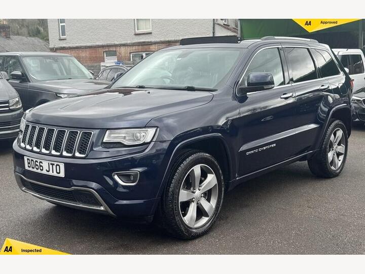 Jeep Grand Cherokee 3.0 V6 CRD Overland SUV 5dr Diesel Auto 4WD Euro 6 (247 Bhp)