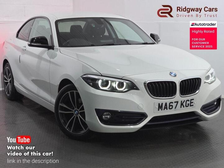 BMW 2 Series 2.0 218d Sport Euro 6 (s/s) 2dr
