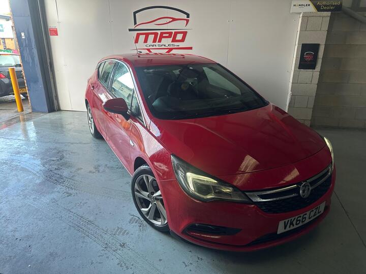 Vauxhall Astra 1.6 CDTi EcoTEC BlueInjection SRi Euro 6 5dr