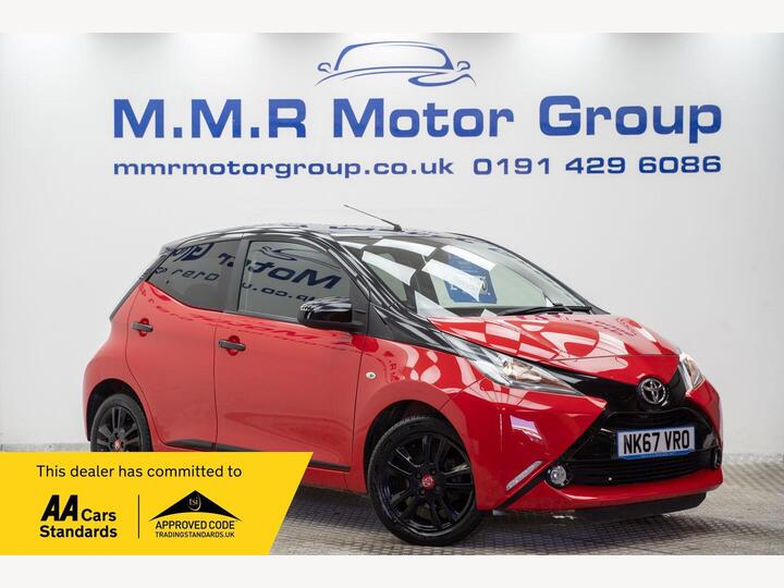 Toyota AYGO 1.0 VVT-i X-cite 4 Red Bi-Tone Euro 6 5dr