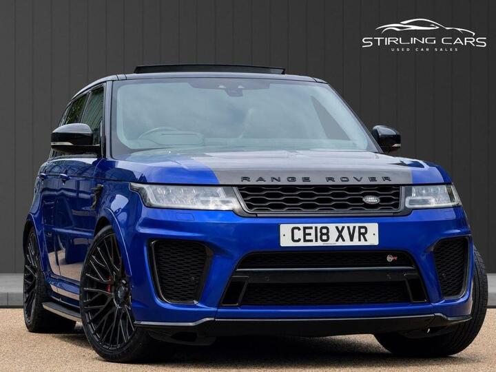 Land Rover RANGE ROVER SPORT 5.0 P575 V8 SVR Auto 4WD Euro 6 (s/s) 5dr
