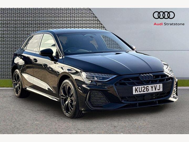 Audi A3 1.5 TFSIe Black Edition Sportback S Tronic Euro 6 (s/s) 5dr 17.9kWh