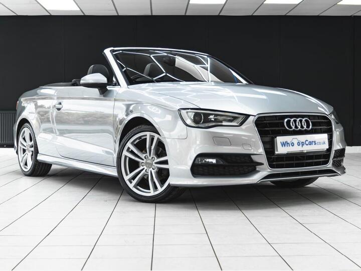 Audi A3 CABRIOLET 1.6 TDI S Line Euro 6 (s/s) 2dr