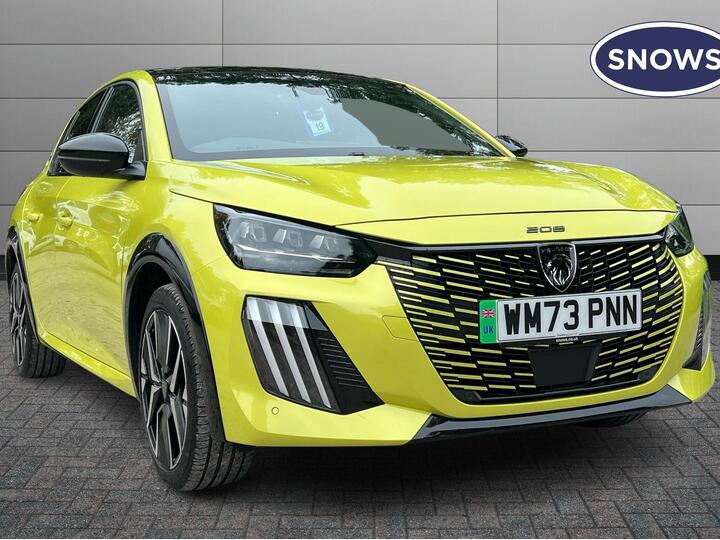 Peugeot E-208 51kWh GT Auto 5dr (7.4kW Charger)