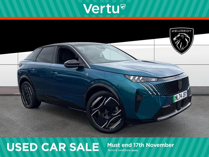 Peugeot 3008 73kWh GT Auto 5dr Peugeot 3008 73kWh GT Auto 5dr