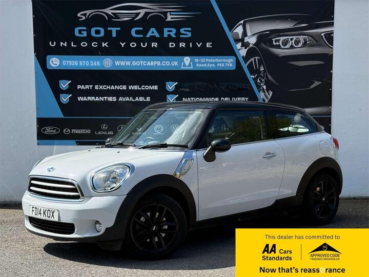 MINI Paceman 1.6 Cooper Euro 5 (s/s) 3dr