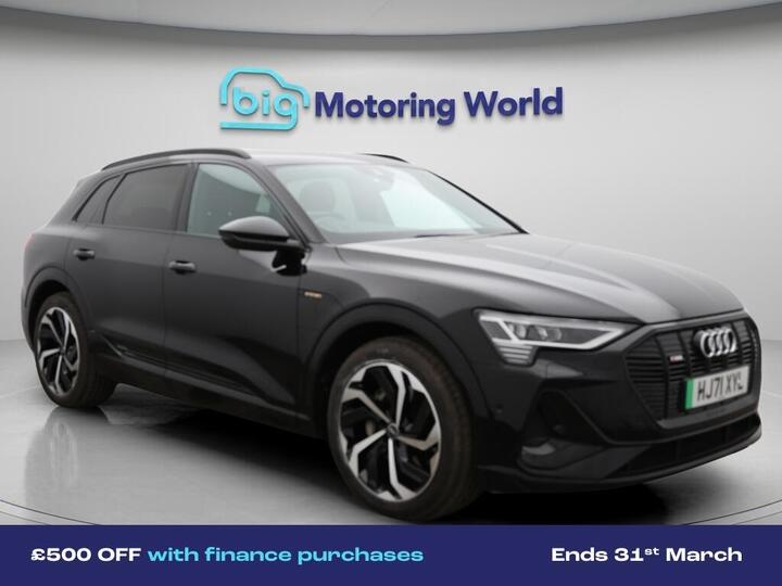 Audi E-tron 55 Black Edition Auto Quattro 5dr 95kWh (11kW Charger)