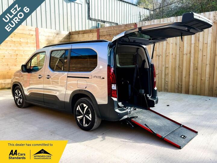 Peugeot RIFTER 3 Seat Auto Wheelchair Accessible Disabled Access Vehicle WAV