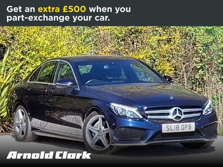 Mercedes-Benz C Class 2.1 C220d AMG Line G-Tronic+ Euro 6 (s/s) 4dr