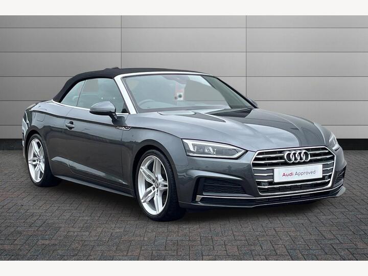 Audi A5 Cabriolet 2.0 TFSI 40 S Line S Tronic Euro 6 (s/s) 2dr Audi A5 Cabriolet 2.0 TFSI 40 S Line S Tronic Euro 6 (s/s) 2dr