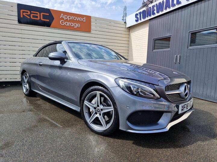 Mercedes-Benz C CLASS 2.1 C220d AMG Line (Premium Plus) Cabriolet G-Tronic+ 4MATIC Euro 6 (s/s) 2dr