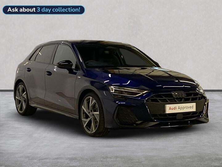 Audi A3 1.5 TFSI Black Edition Sportback S Tronic Euro 6 (s/s) 5dr