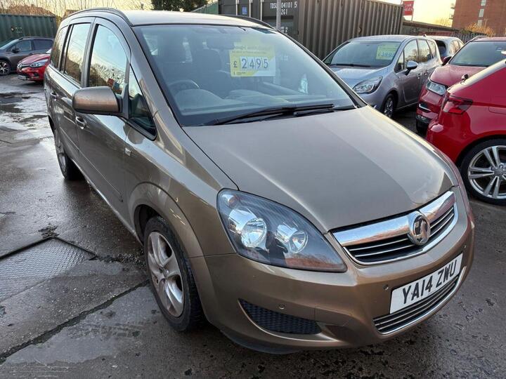 Vauxhall ZAFIRA 1.8 16V Exclusiv Euro 5 5dr (SNav)