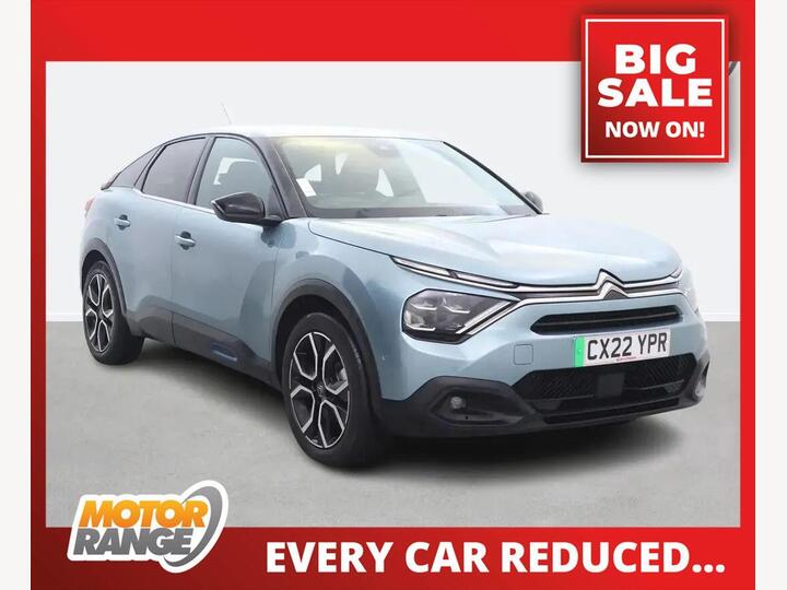 Citroen C4 50kWh Shine Plus Auto 5dr (7.4kW Charger)