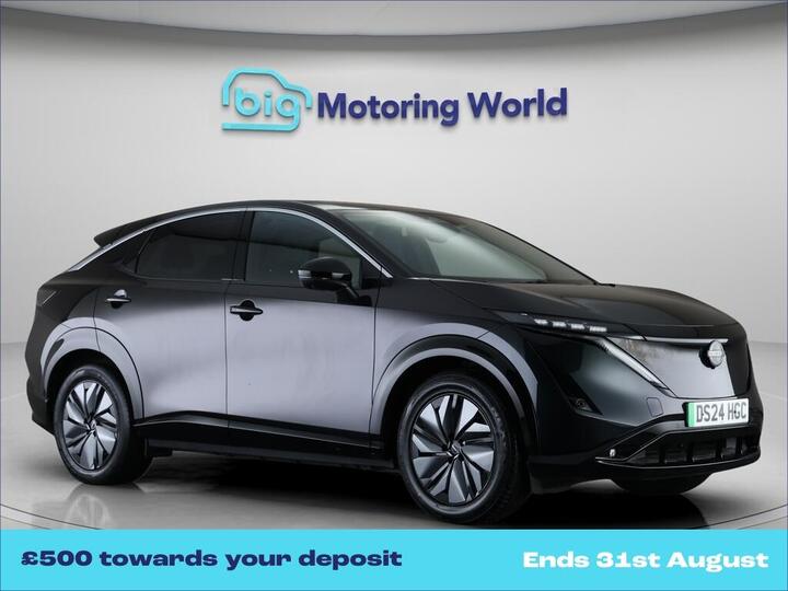 Nissan ARIYA 87kWh Advance Auto 5dr 22kW Charger