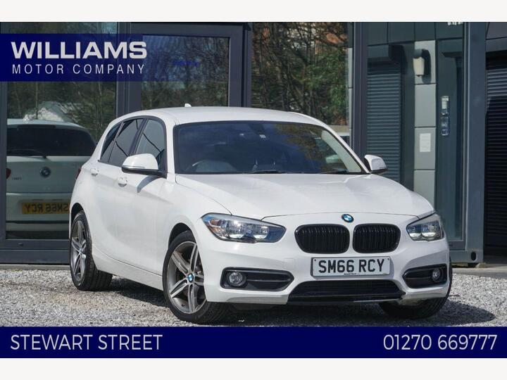 BMW 1 SERIES 1.5 118i Sport Euro 6 (s/s) 5dr