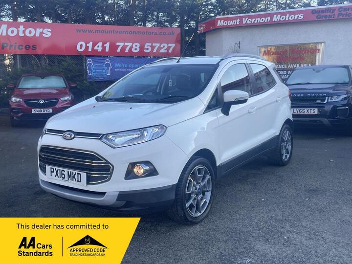 Ford EcoSport 1.5 TDCi Titanium 2WD Euro 6 5dr Ford EcoSport 1.5 TDCi Titanium 2WD Euro 6 5dr