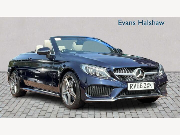Mercedes-Benz C Class 2.0 C300 AMG Line (Premium Plus) Cabriolet G-Tronic+ Euro 6 (s/s) 2dr