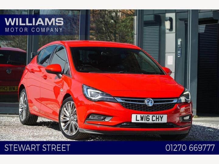 Vauxhall ASTRA 1.4i Turbo SRi Nav Euro 6 5dr