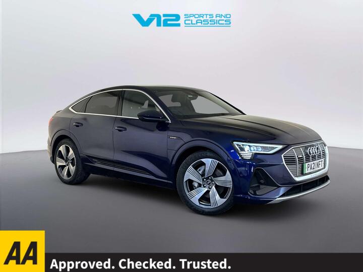 Audi E-tron 50 S Line Sportback Auto Quattro 5dr 71.2kWh