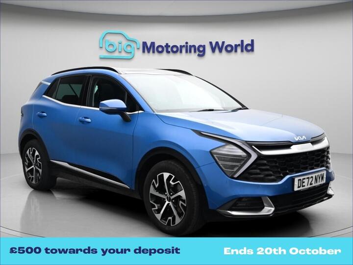Kia Sportage 1.6 H T-GDi 4 Auto Euro 6 (s/s) 5dr