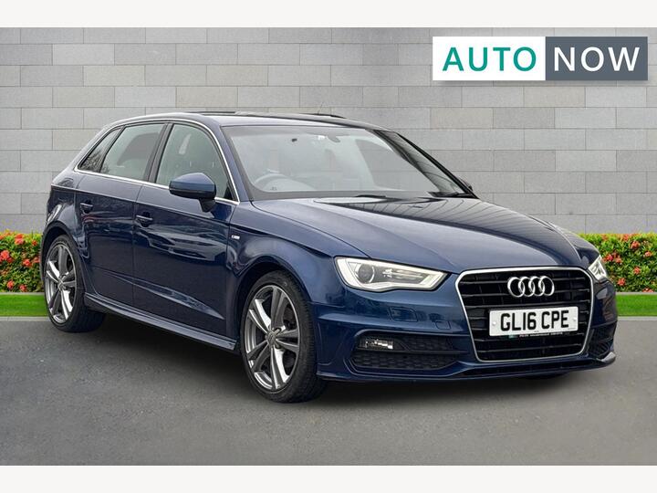 Audi A3 1.4 TFSI S Line Sportback S Tronic Euro 6 (s/s) 5dr (Nav)