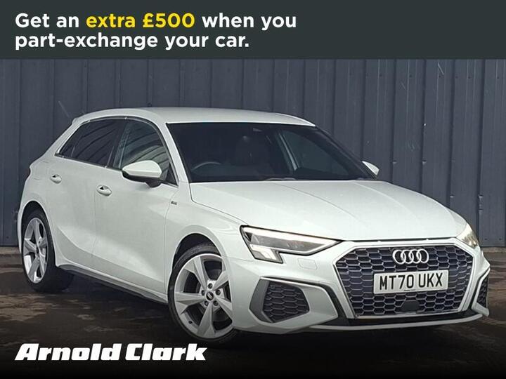 Audi A3 1.0 TFSI 30 S Line Sportback Euro 6 (s/s) 5dr