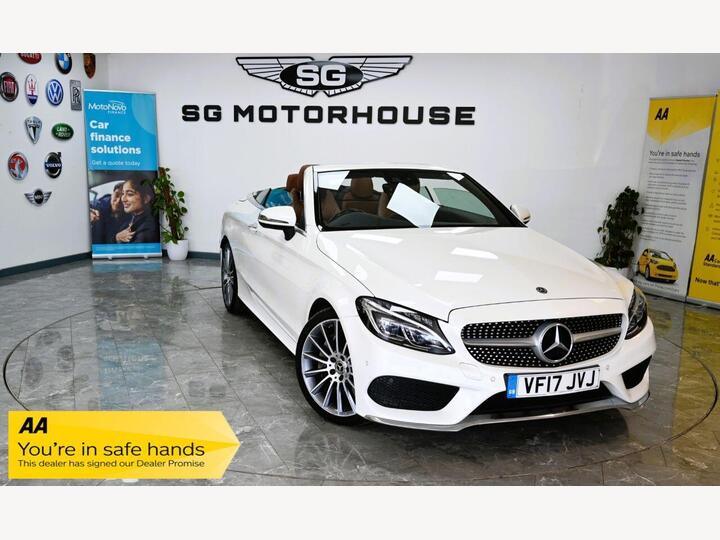 Mercedes-Benz C-CLASS 2.0 C300 AMG Line (Premium Plus) Cabriolet G-Tronic+ Euro 6 (s/s) 2dr