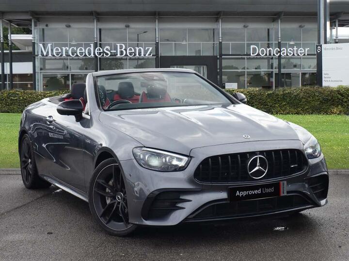 Mercedes-Benz E Class 3.0 E53h BiTurbo MHEV AMG Night Edition (Premium Plus) Cabriolet SpdS TCT 4MATIC+ Euro 6 (s/s) 2dr