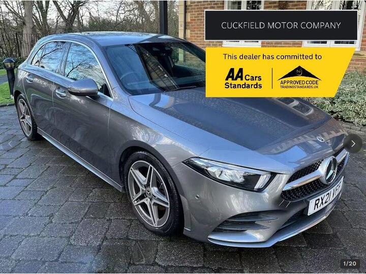 Mercedes-Benz A Class 1.3 A200 AMG Line (Premium 2) 7G-DCT Euro 6 (s/s) 5dr