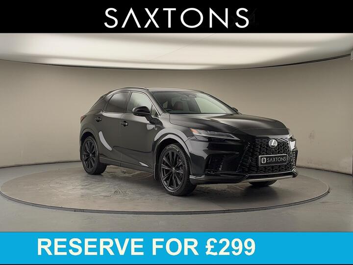 Lexus RX 2.4 500h Turbo F Sport Auto DIRECT4 Euro 6 (s/s) 5dr