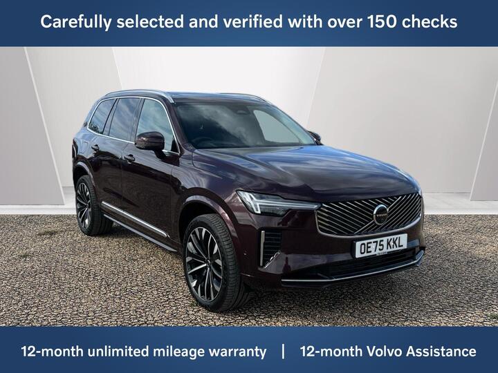 Volvo XC90 2.0 T8 18.8kWh Ultra Bright Auto 4WD Euro 6 (s/s) 5dr